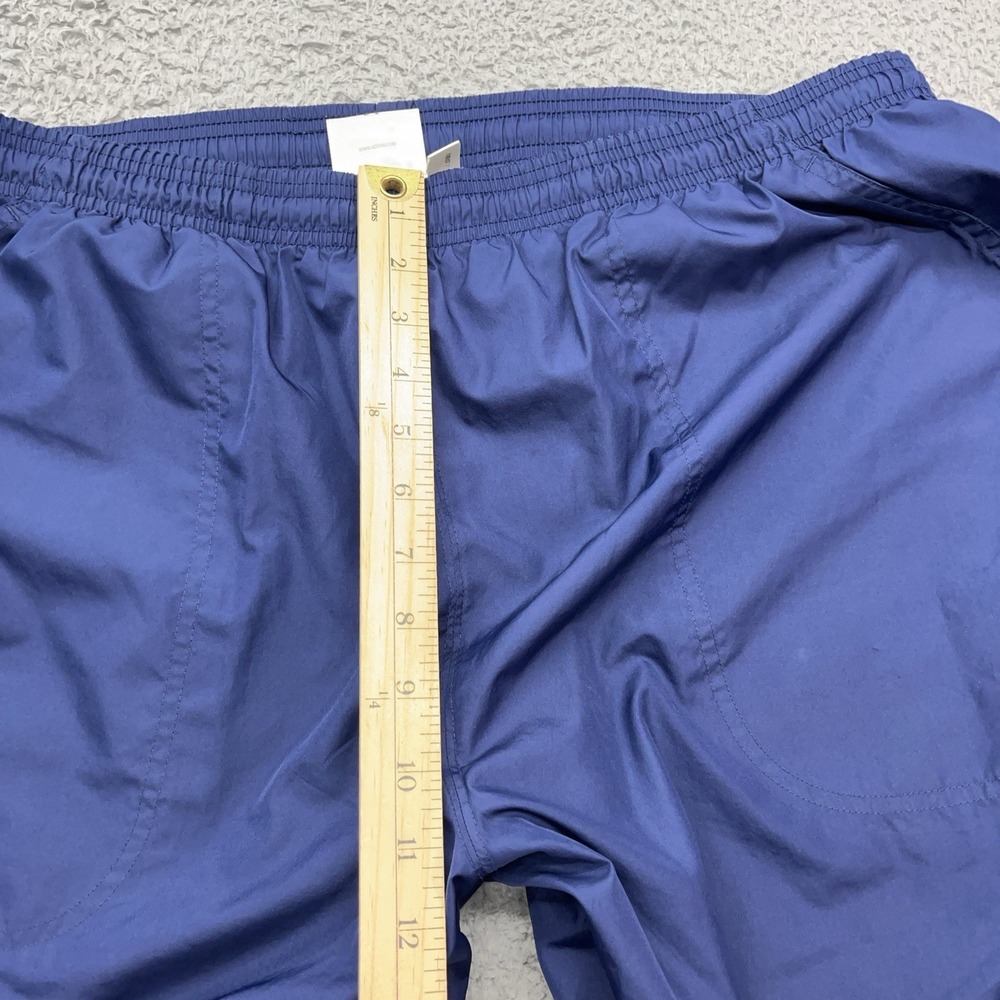 Adidas Track Pants Mens XL Vintage Y2K Baggy Streetwear Mesh Lined Blue Zip Legs - Picture 6 of 12